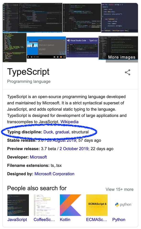 typescript google